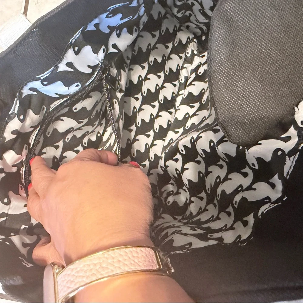 💙How to Train Your Dragon Toothless Canvas Stylish Tote Bag UNISEX Missing Strap - Picture 10 of 11